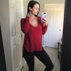 Express Oversized Sweater with Zippers